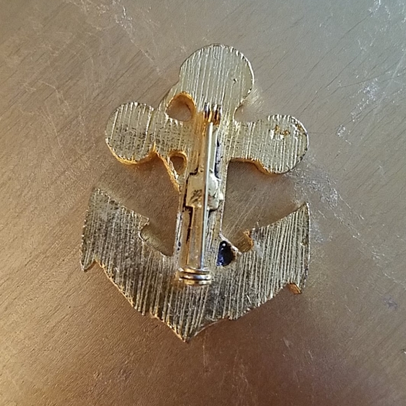 Vintage anchor pin - Picture 2 of 4